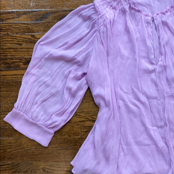 Zara Purple Blouse - Picture 5 of 13